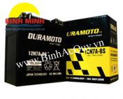 Ắc quy xe máy Duramoto 12N7A-BS( 12V-7Ah)
