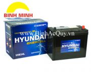 Ắc quy Hyundai 55B24L (12V/45Ah)
