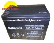 Ắc quy khô Sunshine SH7-12(12V-7AH)