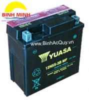 Ắc Quy khô xe máy Yuasa 12N5S-BS( 12V/5Ah)