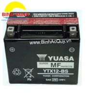 Ắc Quy khô xe máy Yuasa YTX12-BS( 12V/10Ah)