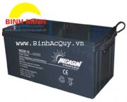 Ắc quy năng lượng mặt trời Megasun GK200-12D (12V/200Ah)