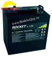Ắc quy Xe điện Rocket L-125 (6V/240Ah)
