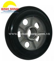 Cast iron rim solid wheels 10x2( 200Kg)