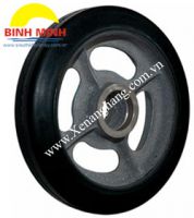 Cast iron rim solid wheels 10x3(250Kg)