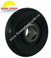 Cast iron rim solid wheels 125x45( 80Kg )
