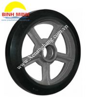 Cast iron rim solid wheels 12x2(200Kg)